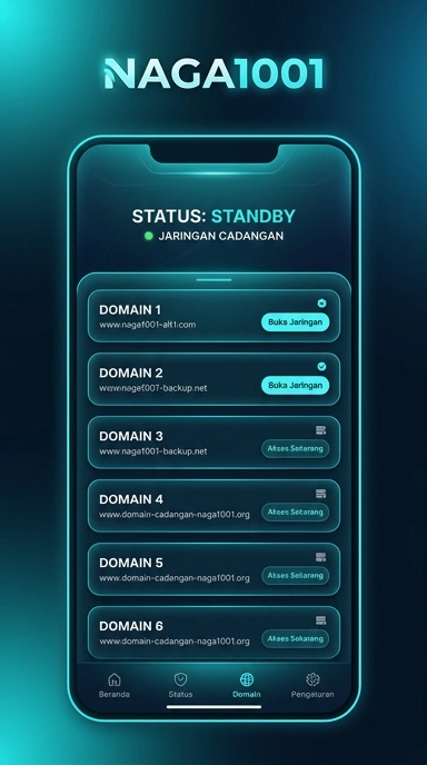 Tampilan link alternatif naga1001